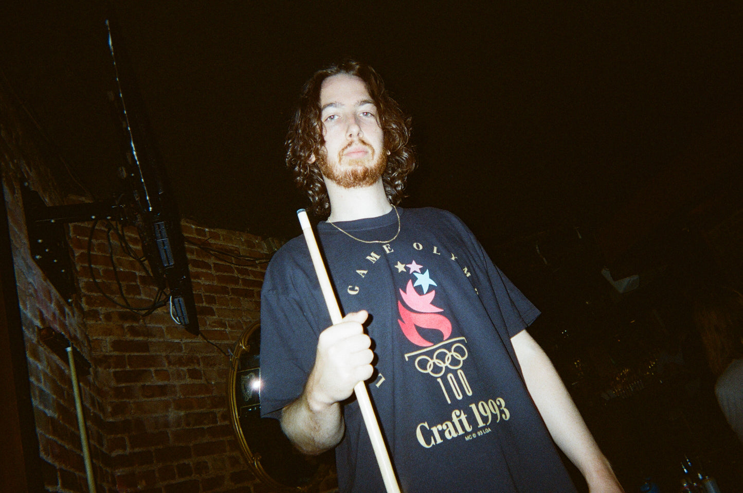 Long Game Olympian Tee (black)