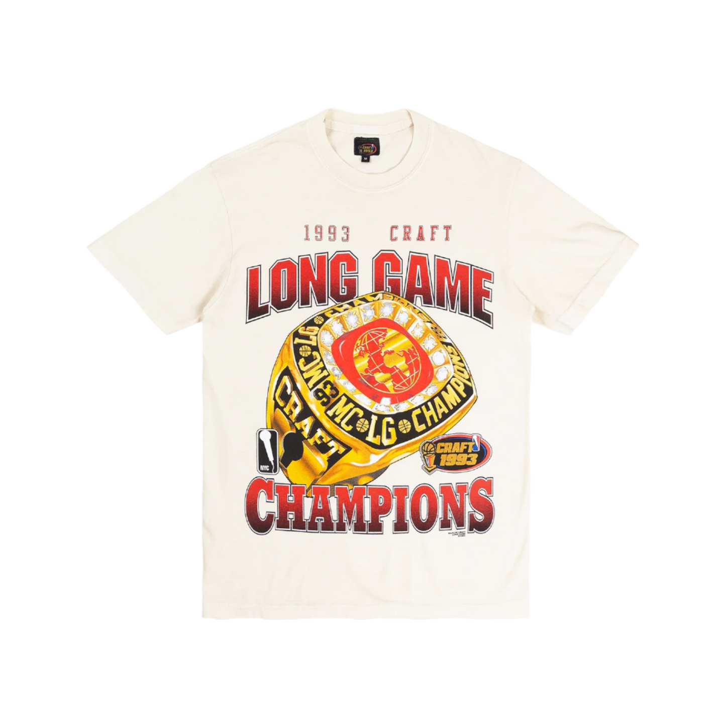 Long Game Championship Ring Tee (Ivory)