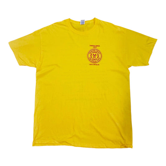 RARE HALAL GUYS COLLAB TEE FUNHOUSE MIRROR 2019