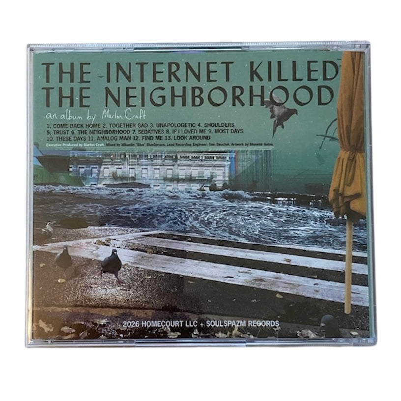The Internet Killed The Neighborhood CD (SIGNED)